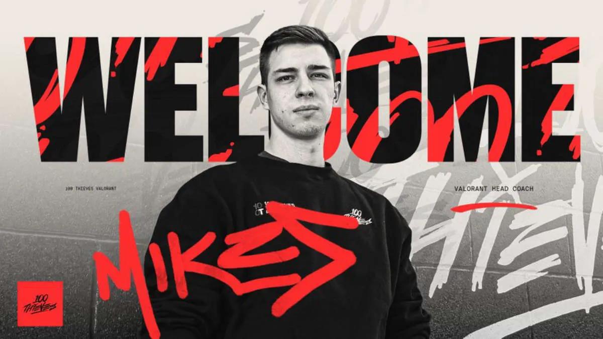 Mikes — yeni baş antrenör 100 Thieves