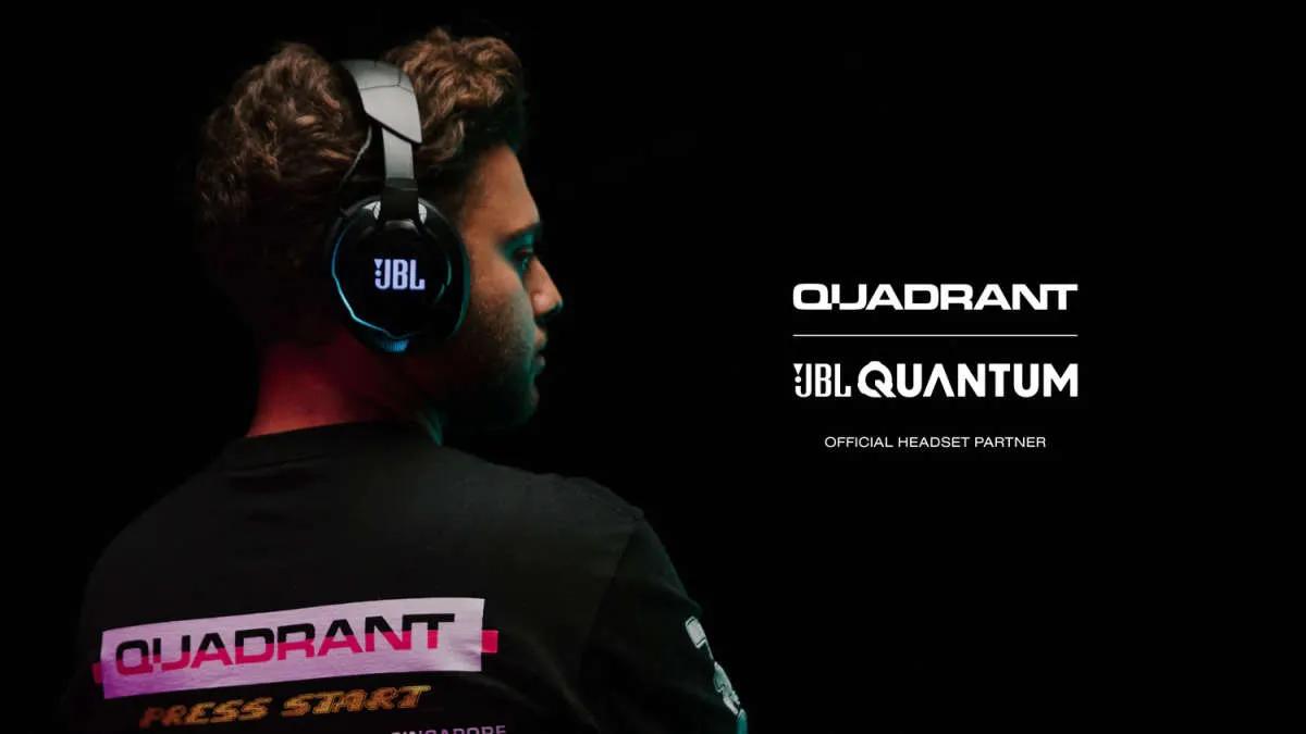 JBL Quantum ortak olur Quadrant