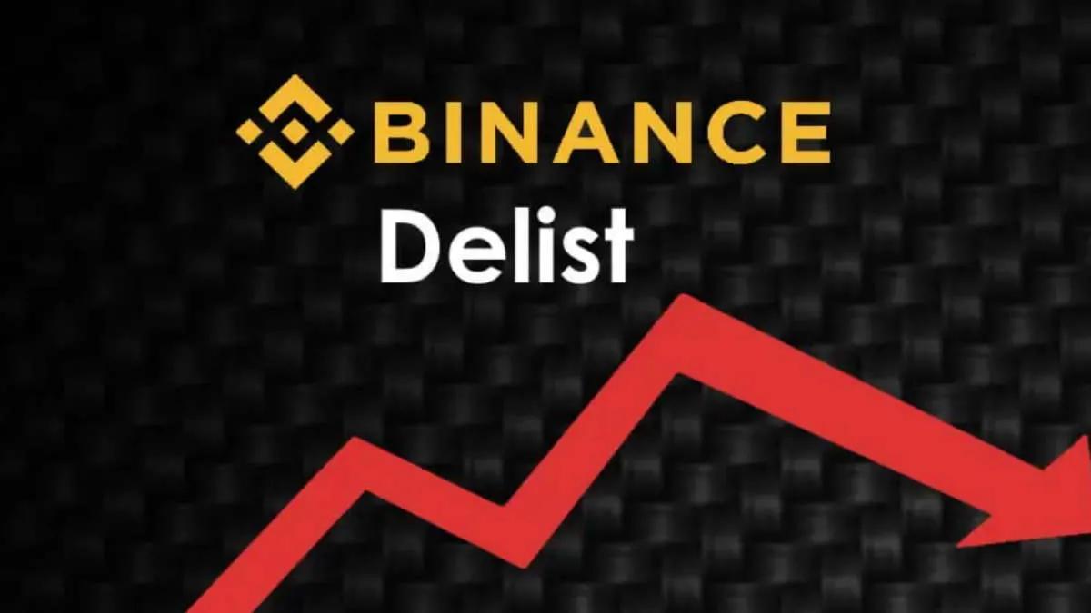 Binance 8 ticaret çiftinin listeden çıkarıldığını duyurdu