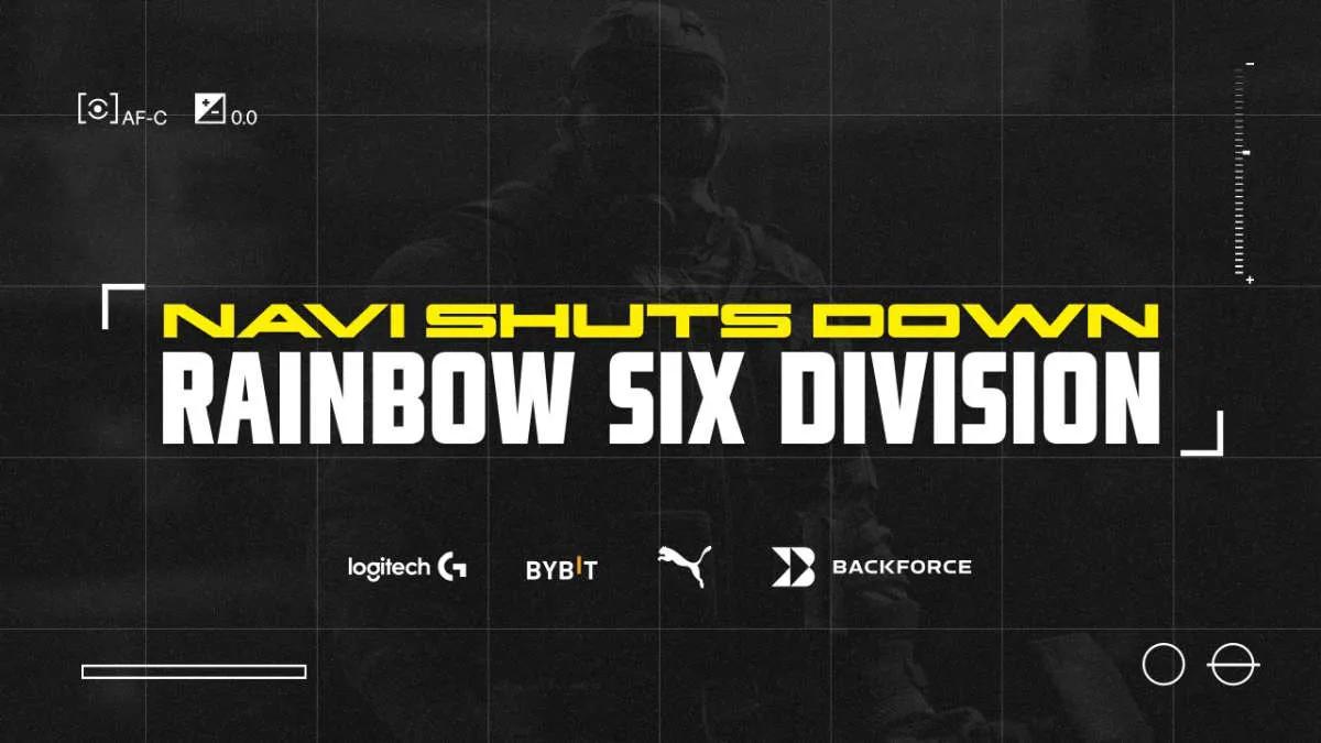 Natus Vincere, Rainbow Six 'den ayrılır