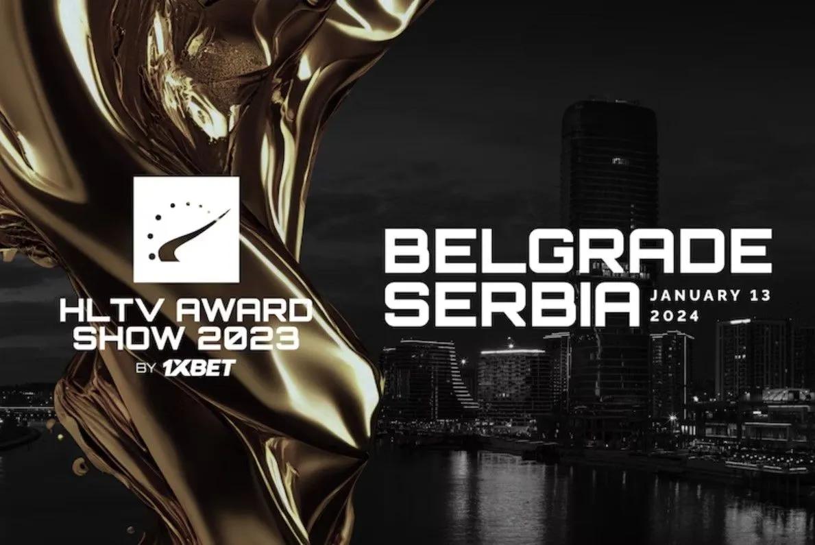 HLTV will host a grand award ceremony for the best CS players in 2023 in the capital of Serbia, Belgrade