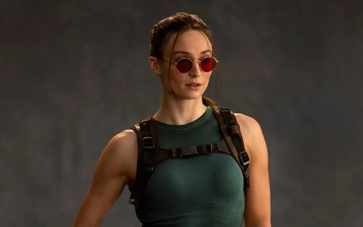 Sophie Turner'ın Lara Croft'una dair yeni görüntüler ortaya çıktı.