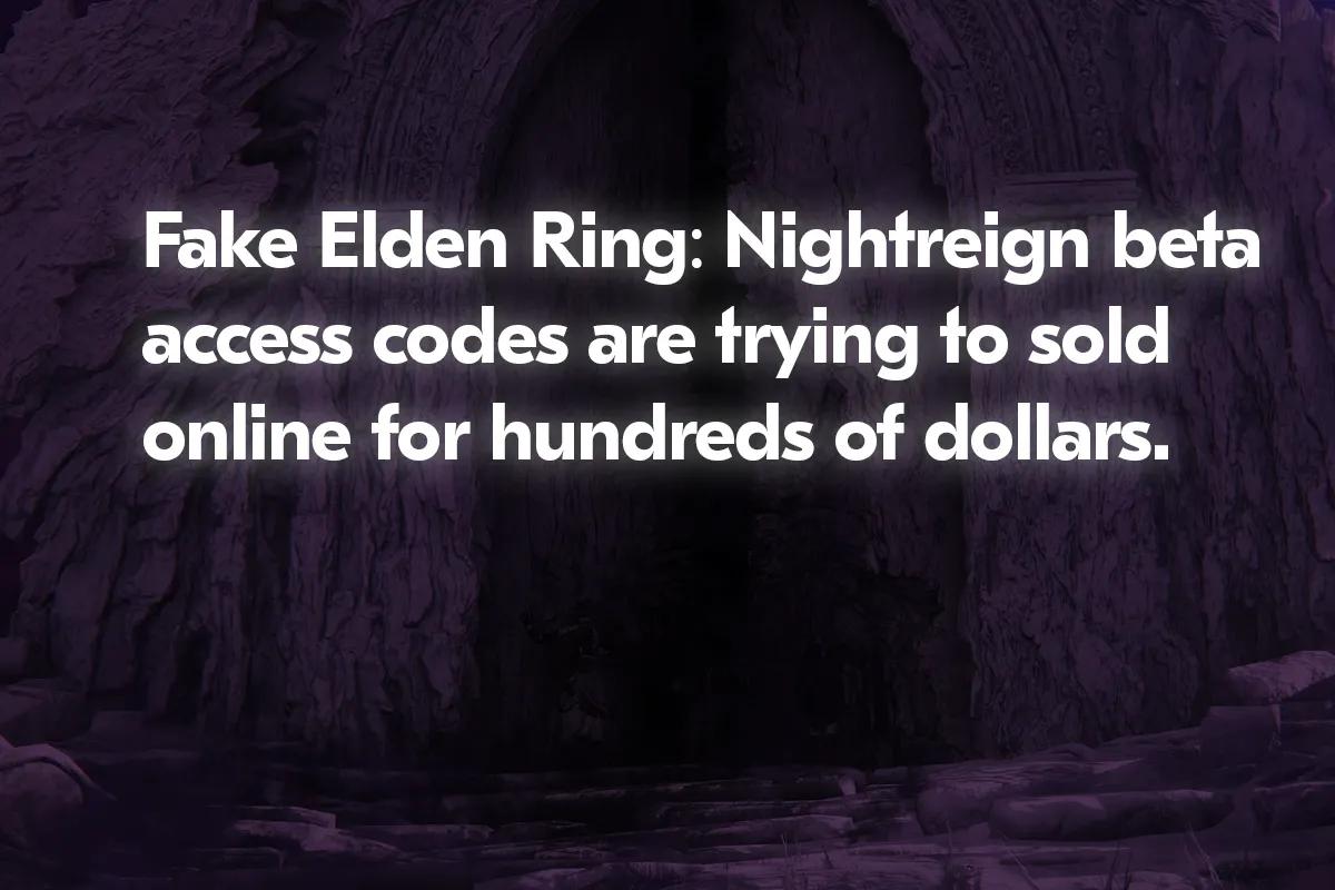 Elden Ring: Nightreign Beta Erişim Kodları 400 GBP'ye eBay'de Yerini Alıyor