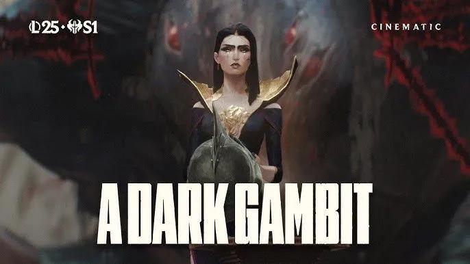 Riot Karanlık Gambit'i Başlatıyor: 2025 Sezonu için Güçlü Bir Sinematik