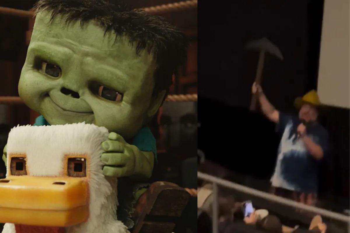 Sinemalar, viral Tavuk Jokeyi trendinin ardından Minecraft Filmi kaosunu bastırdı