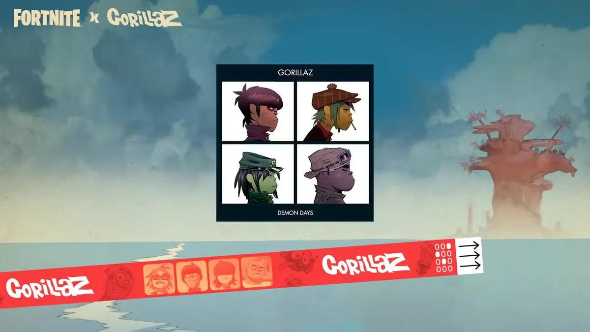 Fortnite Festivali 10. Sezon için Gorillaz ile İşbirliği Yapıyor