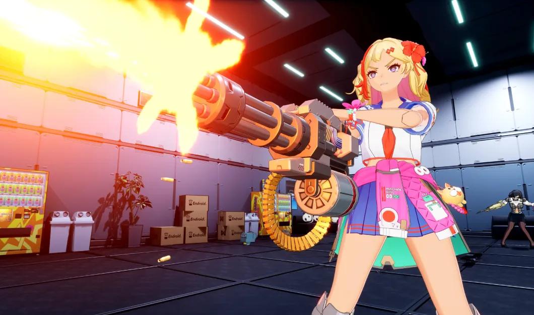 Full Metal Schoolgirl İncelemesi: İddialı Anime Aksiyonu Roguelike Tekrarları Üzerinde Tökezliyor