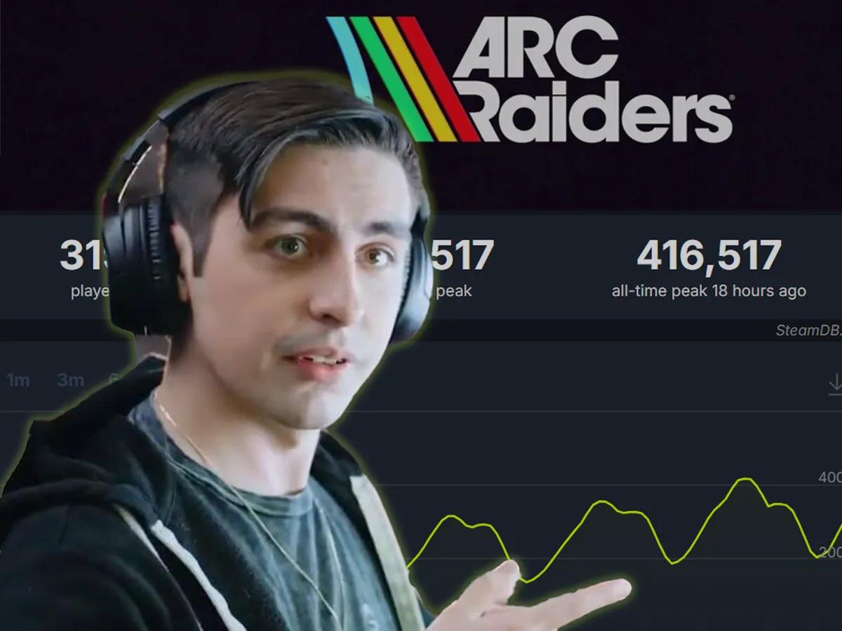 Shroud, Hayranlarını Arc Raiders GOTY Oylaması İçin Topladı ve Tüm Zamanların En Yüksek Seviyesine Ulaşarak 416.517 Oyuncuya Ulaştı