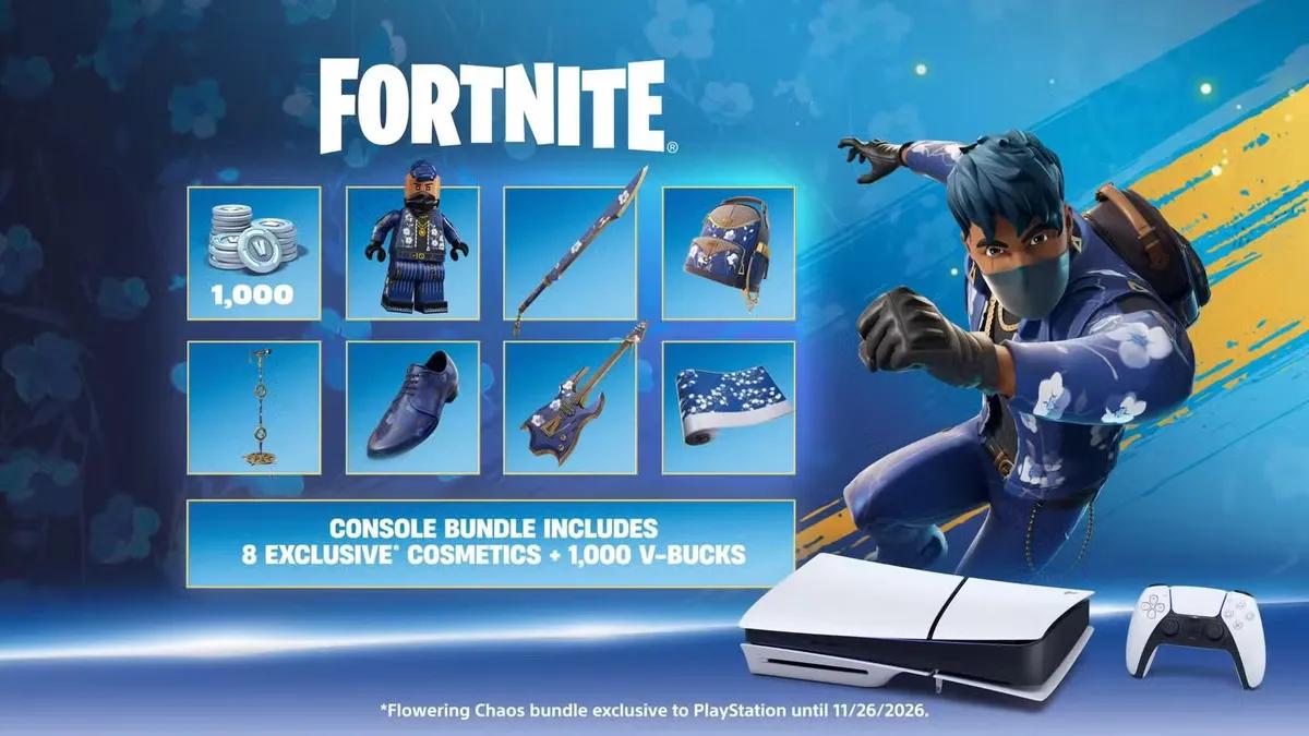 Sony, Fortnite İçeren 2025 Black Friday PS5 Paketini Onayladı: Çiçek Açan Kaos