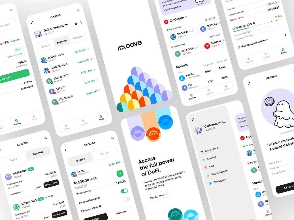 Aave, Apple Store'da "Kaydet ve Kazan" Uygulamasını Başlattı
