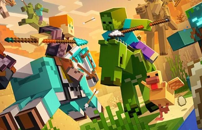 Minecraft Mounts Of Mayhem Güncellemesi Yeni Çeteler ve Silahlarla Yayımlandı