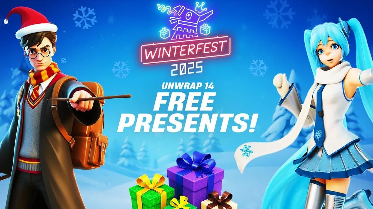 Fortnite Winterfest 2025 - Harry Potter, Hatsune Miku Sızıntıları ve Bildiğimiz Her Şey