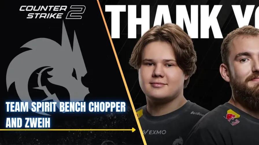 Team Spirit zweih ve chopper'ı Yedeklere Aldı, zont1x ve magixx'i Ana Kadroya Geri Terfi Ettirdi