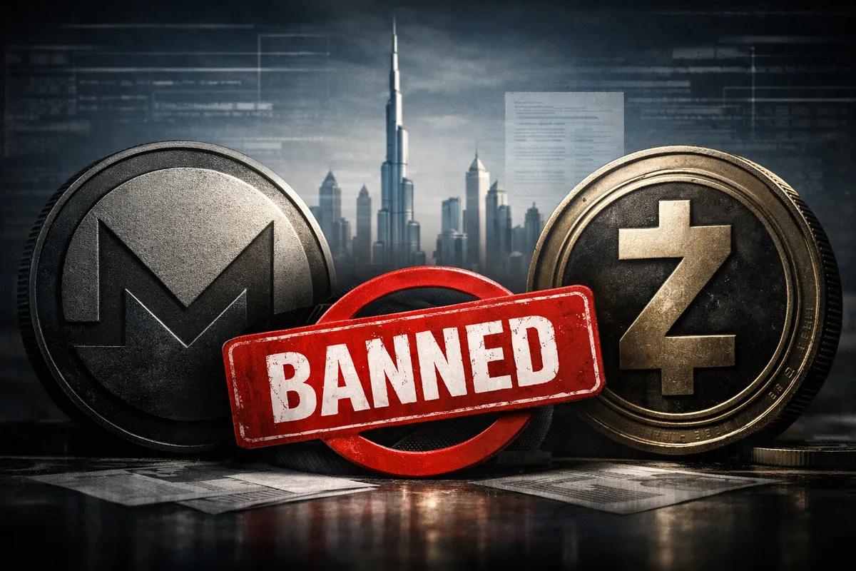 Dubai Gizlilik Tokenlerini Yasakladı: Kripto Düzenlemesinde Monero ve Zcash'e Yeni Bir Darbe