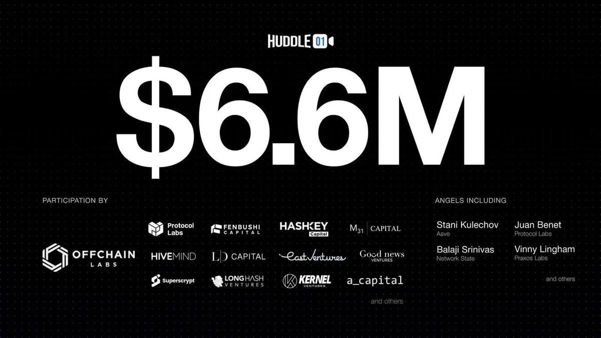 Huddle01 Önde Gelen Yatırımcılardan 6,6 Milyon Dolar Topladı ve $HUDL ICO'yu Başlattı