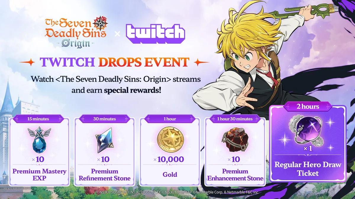 Netmarble Yedi Ölümcül Günah için Twitch Drops Etkinliğini Duyurdu: Origin