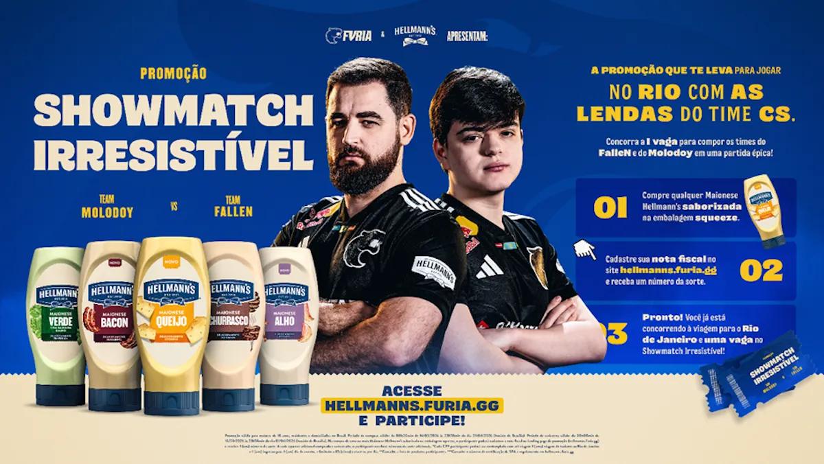 Mayonez Alın, FalleN ile Oynayın: Hellmann’s, Hayranlarını IEM Rio 2026'ya Gönderiyor