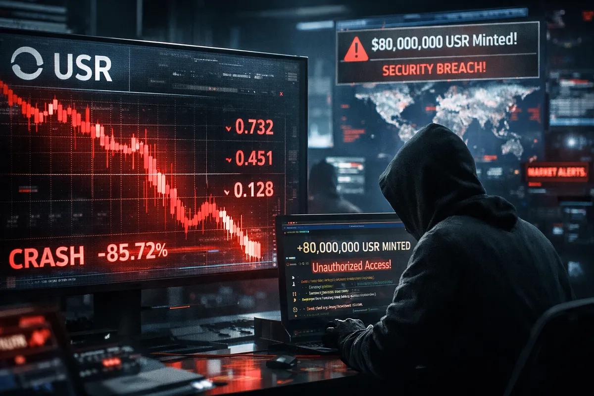 Resolv Labs'ın USR stablecoin'i, bir hacker'ın 80 milyon dolarlık token üretmesinin ardından çöktü.