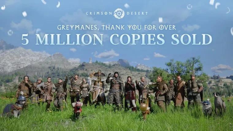 Crimson Desert 5 milyon satış rakamını aştı - aksiyon RPG için yeni bir ticari dönüm noktası