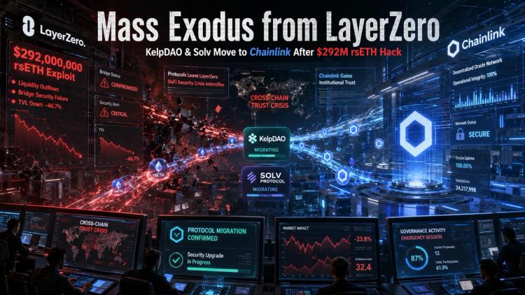 LayerZero'dan Toplu Göç: KelpDAO ve Solv Protokolü 292 Milyon Dolarlık rsETH Hack'inden Sonra Chainlink'e Geçiyor
