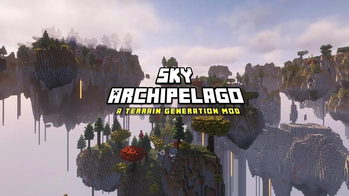 Minecraft, Sky Archipelago Modu ile Devasa Yüzen Adalar Dünyasına Kavuşuyor