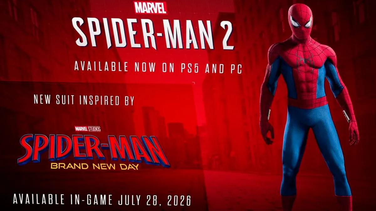 Marvel'ın Spider-Man 2 Filmi Yeni Bir Kostüme Kavuşacak – Spider-Man'e Özel: Yepyeni Gün Yayını
