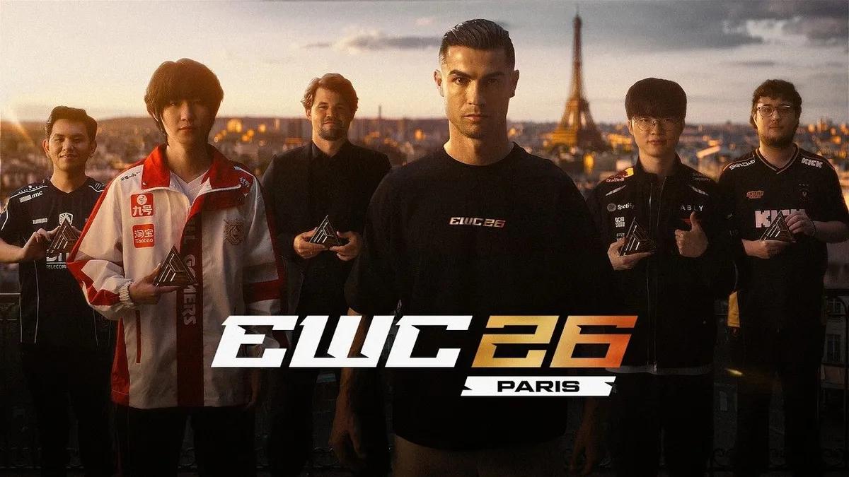 Cristiano Ronaldo ve Faker, 2026 E-spor Dünya Kupası için güçlerini birleştirdi