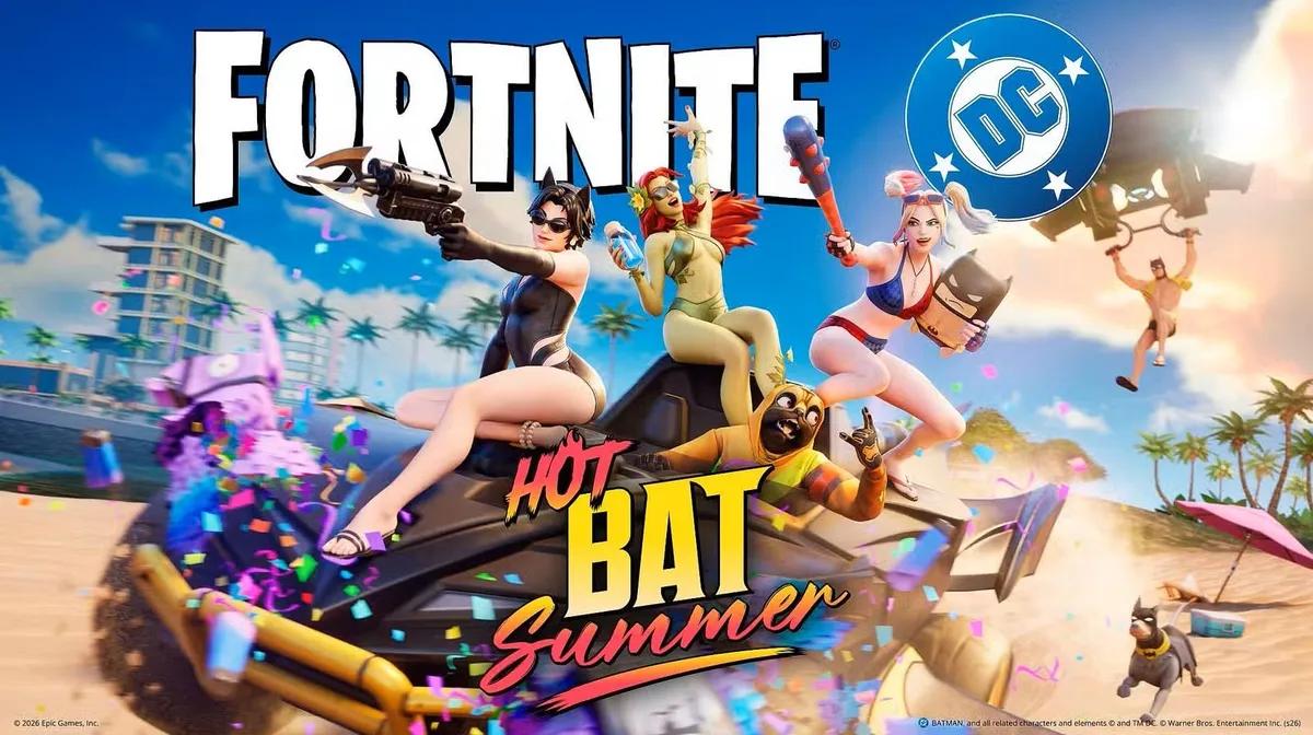 Fortnite'ın DC Yaz Etkinliği, Batman temalı içeriklerle 16 Temmuz'da başlıyor