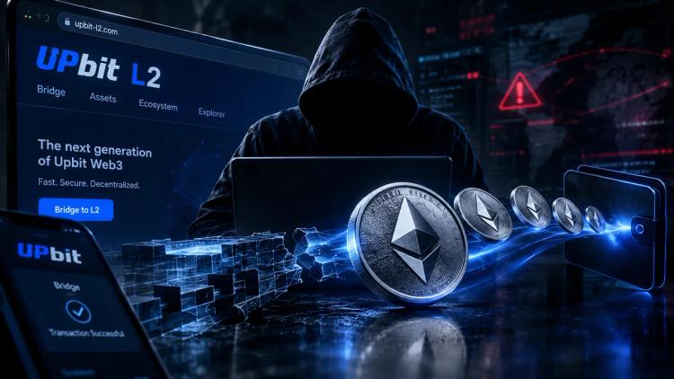 Dolandırıcılar sahte bir Upbit L2 cihazı kurarak 2 milyon dolarlık ETH çaldı.