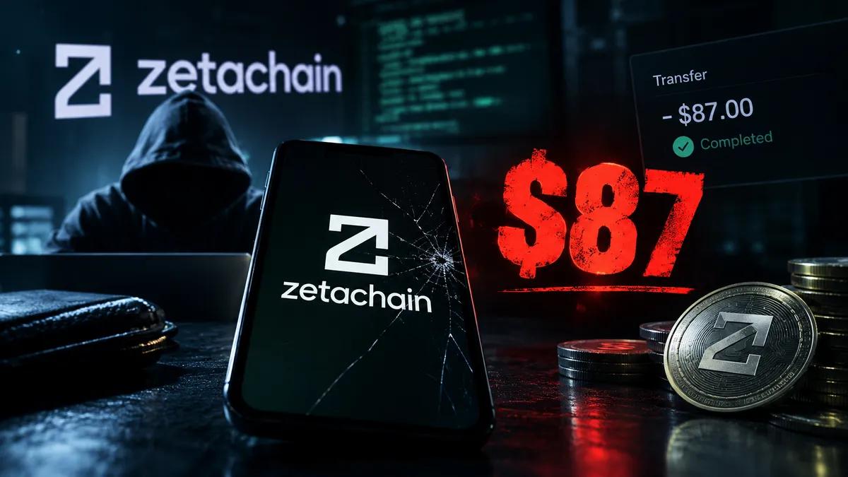 ZetaChain'in 87 dolar değerinde bir hırsızlığa uğradığı bildirildi. Milyonlarca dolar değil.