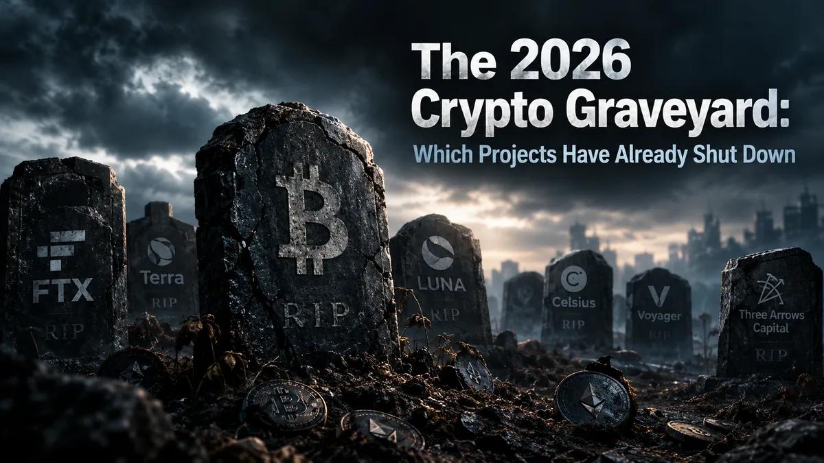 2026 Kripto Mezarlığı: Hangi Projeler Şimdiden Kapandı?