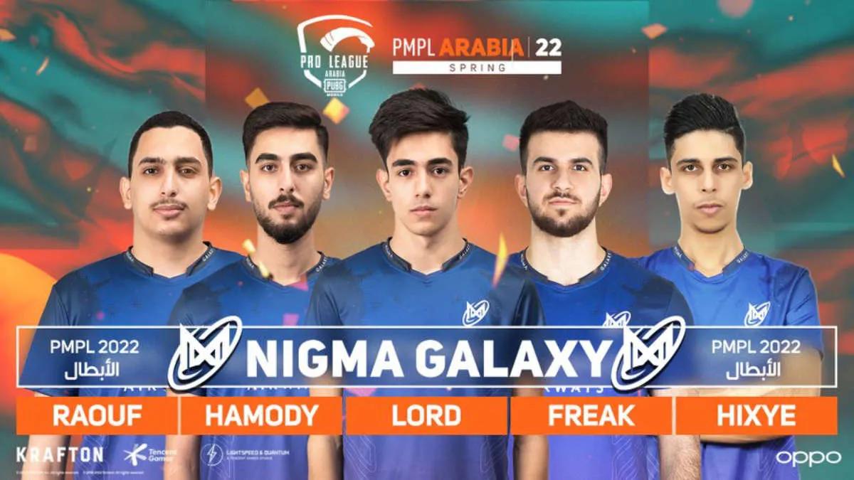 Nigma Galaxy şampiyon oldu PUBG Mobile Pro League - Arabia Spring 2022