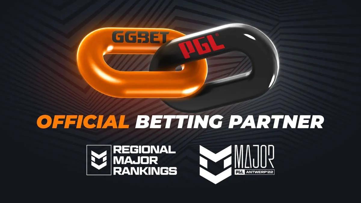 GG.BET, PGL Major Antwerp 2022'nin özel ortağı oldu