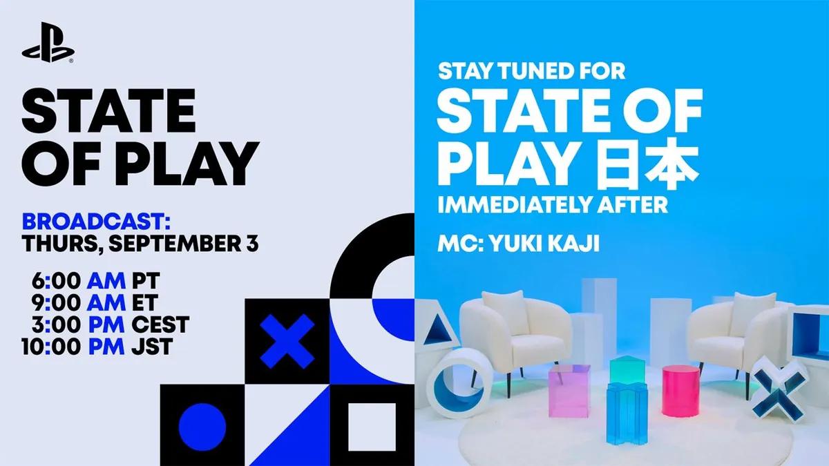 Sony, bir sonraki State of Play etkinliğinin 3 Eylül'de yapılacağını resmen duyurdu.
