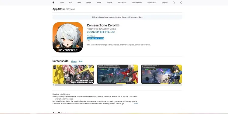 Zenless Zone Zero Set for July 3 Launch: Hoyoverse's Latest Game Promises Revolutionary Action RPG Experience! 1