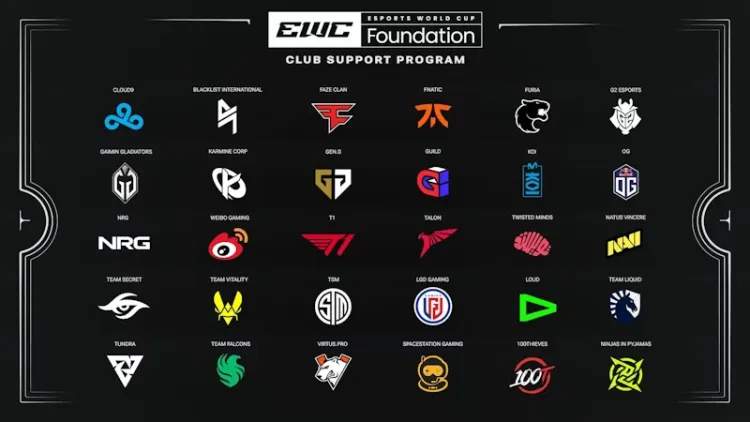 Esports World Cup Foundation Launches Support Program for Top Teams Including FaZe and Liquid, Announces $60 Million Festival 1