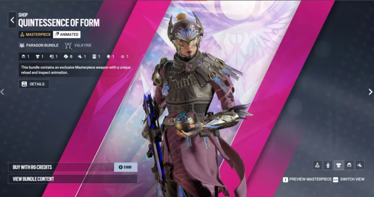 Valkyrie Paragon Paketi Rainbow Six Siege'deki İlk Efsanevi Seti İşaret Ediyor 1