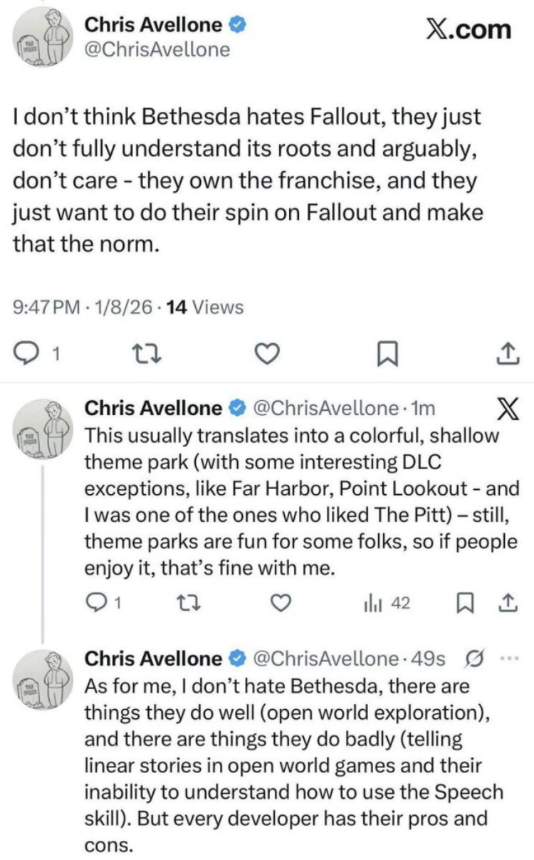 Fallout Developer Says Bethesda Doesn’t Care About Franchise at All 1