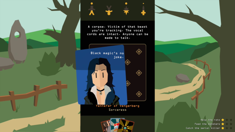 A New Ballad Of Geralt In Reigns: The Witcher 1