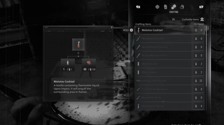 How to Get and Craft Molotov Cocktails in Resident Evil Requiem 5