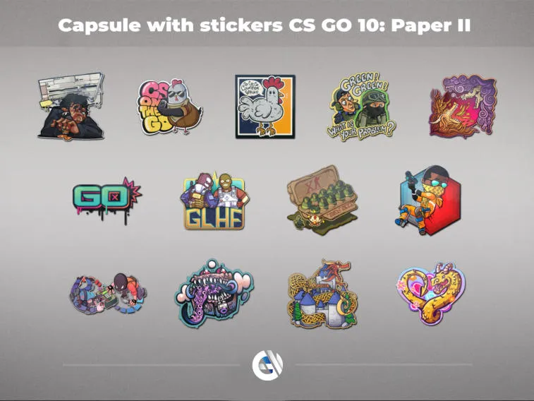 10 Years Birthday Sticker Capsule: Review of the Best CSGO Anniversary Stickers. Photo 2