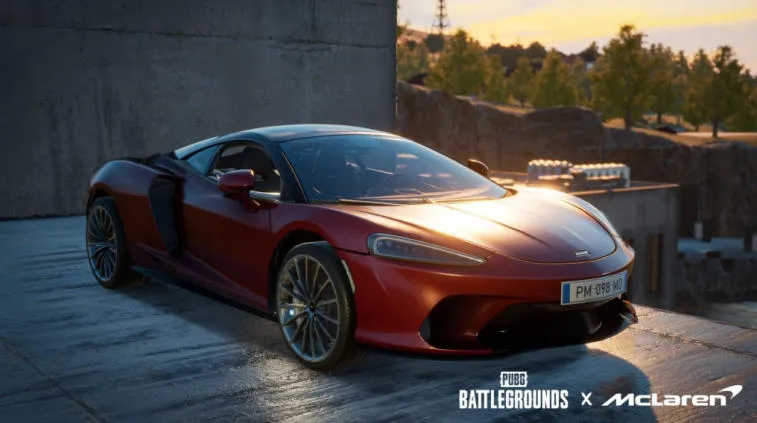 Unusual Collaboration - McLaren GT x PUBG: BATTLEGROUNDS. Photo 1